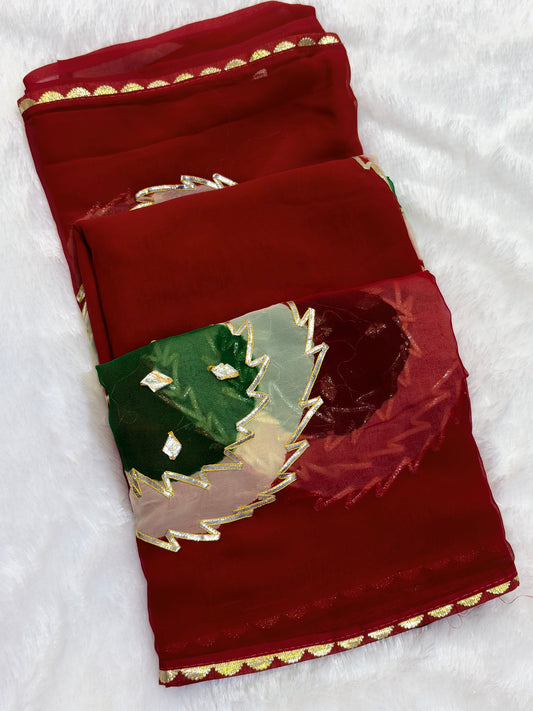 Gota saree